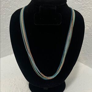 Multicolor Chain Necklace